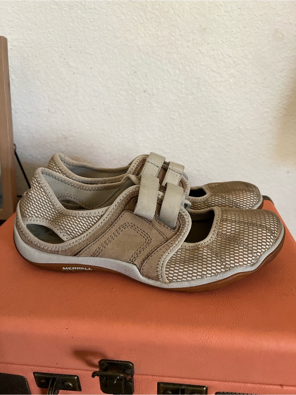 Merrell Lorelei mj Womens Shoes Sneakers Deep Tan 7.5